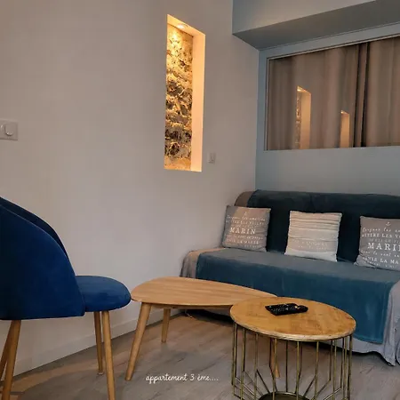 L Etablissement La A 2 Pas Vous Propose, 3 Deux Chambres, 1 Piece Avec Climatiseur , Netflix, Lits Faits A Votre Arrivee, Serviettes De Toilette, Menage, Wifi, En Hyper Centre ,plage A 100m, Box A Velos Dieppe