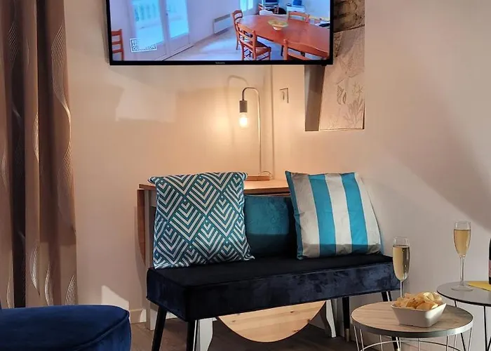 L'établissement La A 2 Pas , Vous Propose 4 Neufs Avec Services , Lits Faits à Votre Arrivée , Serviettes De Toilette , Ménage , Wifi , En Hyper Centre , Vue à 50m , Est Accessible à Pied *